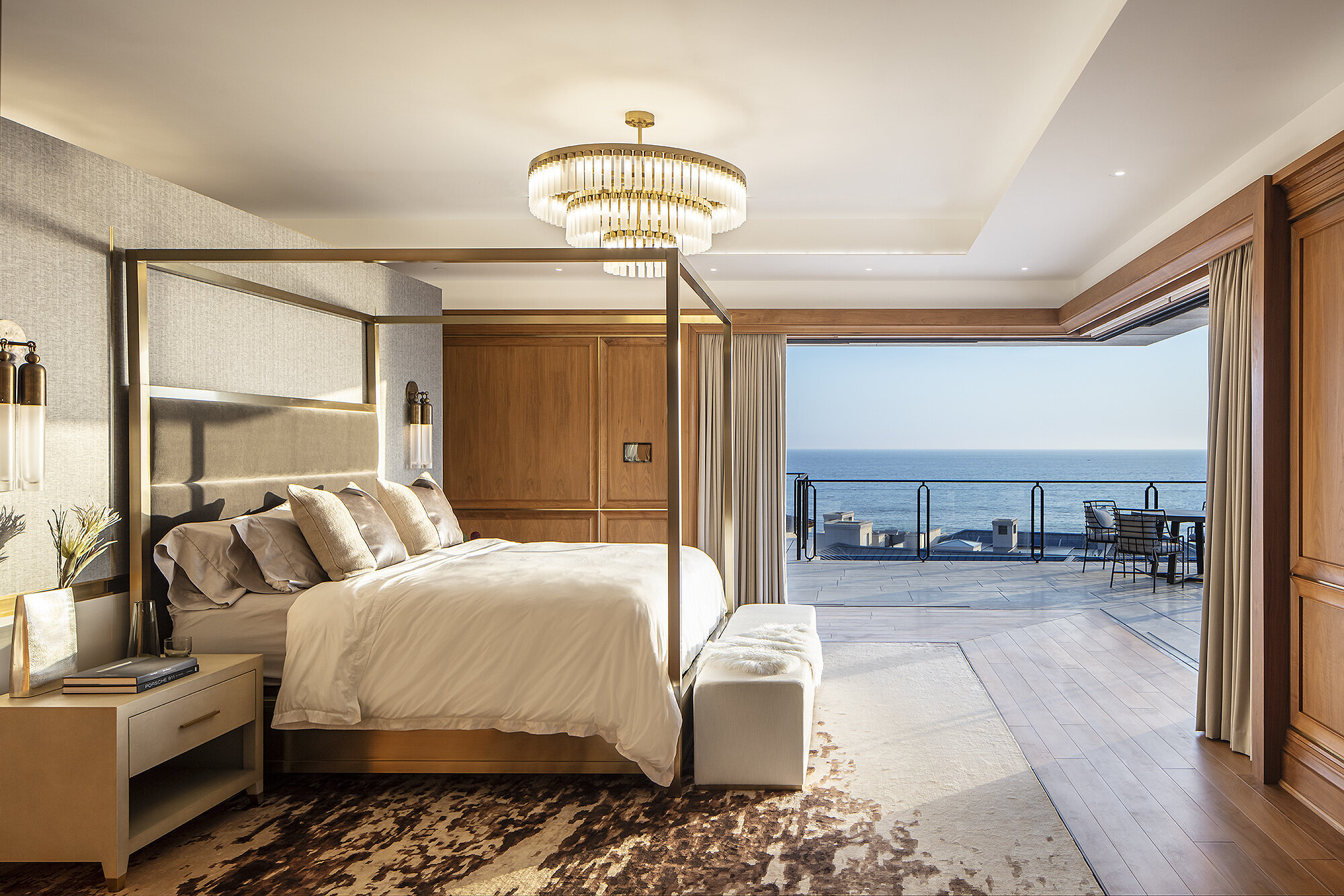 southern california interior design primary bedroom